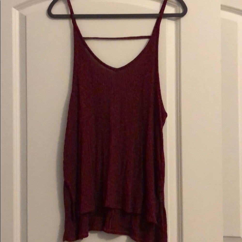 Maroon Express Tank Top